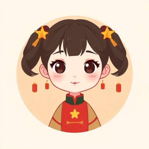 51看片-追星少女喵头像